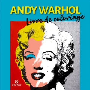 Unofficial Andy Warhol - livre de coloriage