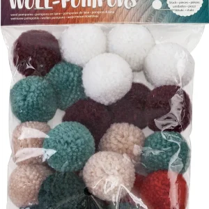 Pompons en laine