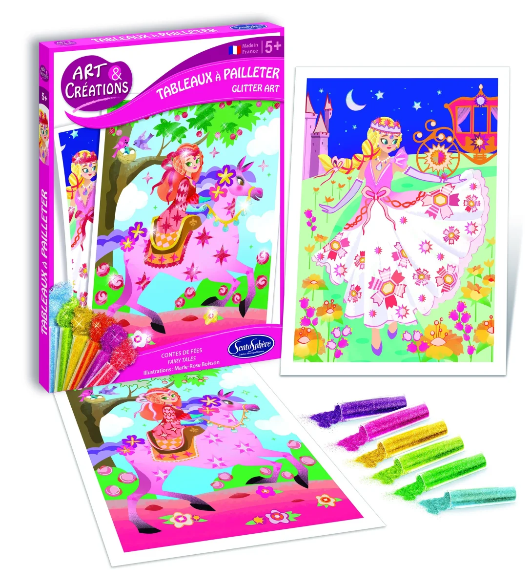 Tableaux à pailleter Conte de fées Art&Créations – Image 2