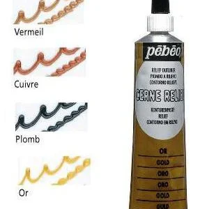 Cernes relief vitrail