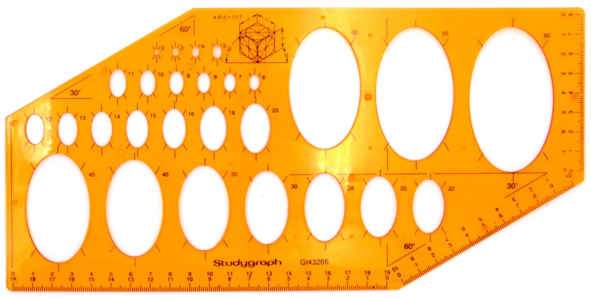 Trace Ellipses 35° isometrique Studygraph de Graph’It – Image 2