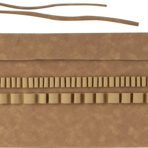 Trousse à crayon vide effet daim pour 45 crayons