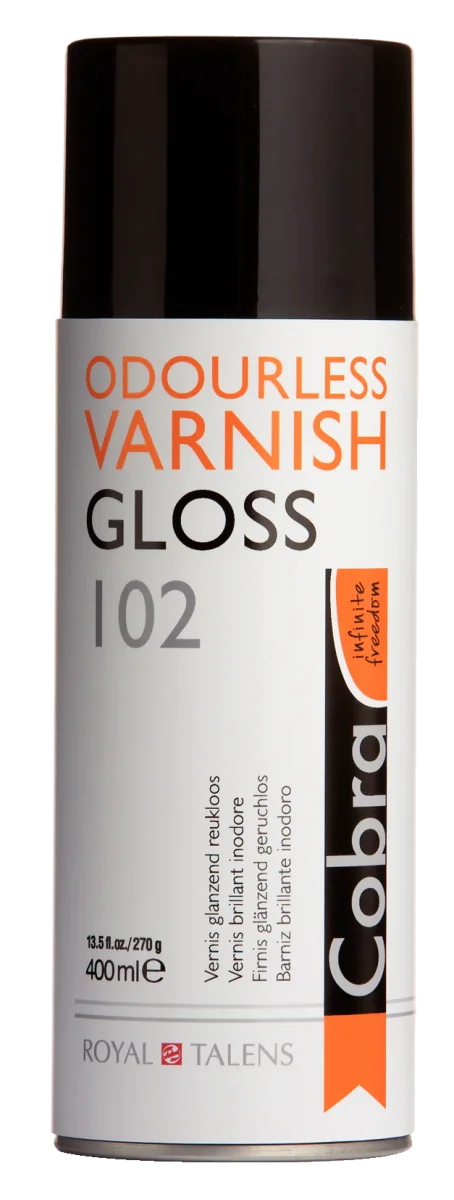 Vernis aérosol Cobra 400ml mat/satiné/brillant – Image 2