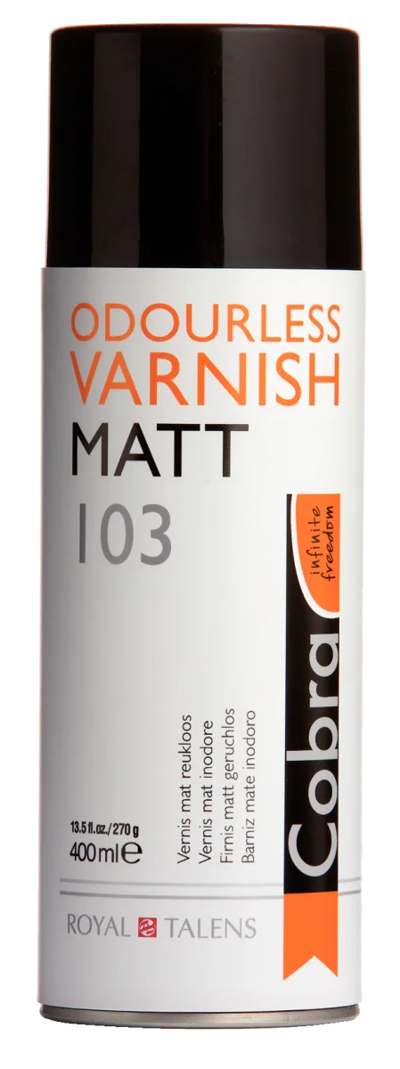 Vernis aérosol Cobra 400ml mat/satiné/brillant – Image 3