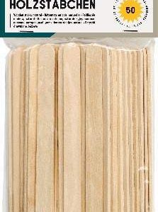 Bâtonnets en bois Nature/Pastel