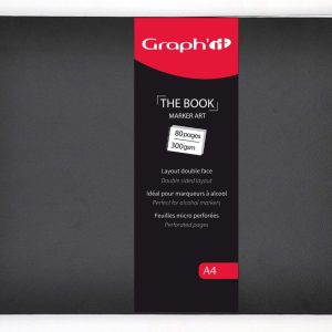 Album dessin The Book (format A5 & A4) 40 feuilles/300 gr