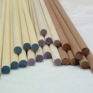 Balsa longeron rond - 100cm