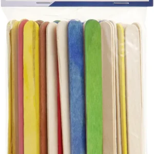Bâtonnets en bois assortis