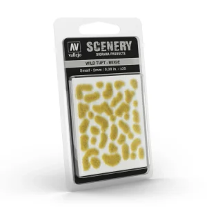 Végétation miniature adhésive : beige 2mm