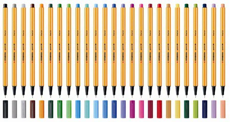 Stylos-feutres pointe fine STABILO Point 88 à l'unité – Image 3