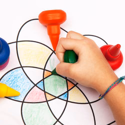 Assortiment de 6 maxi crayons - Lefranc Bourgeois – Image 3