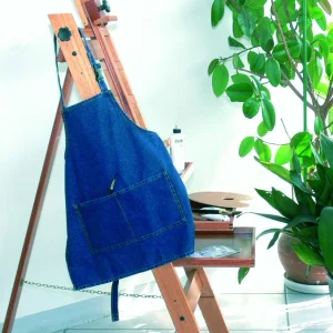 Tablier d'artiste en jean