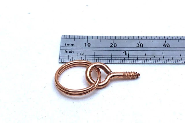 Blister de 6 anneaux à visser 10mm