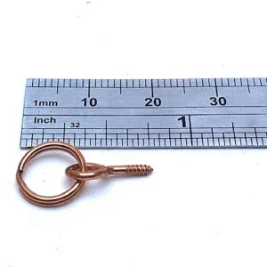 Blister de 8 anneaux à visser 6mm