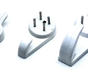 Assortiment de 5 crochets à tableaux spécial béton