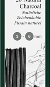 Fusains naturel Pitt monochrome