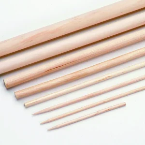 Tiges en bois - 50 pièces