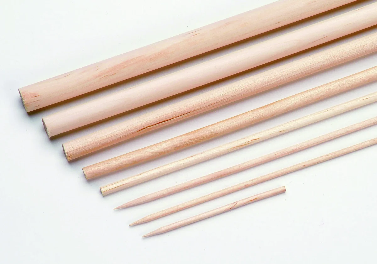 Tiges en bois - 50 pièces – Image 2