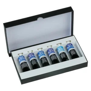Aquarelle Extra-fine Blockx - Set 6 x 15ml couleurs bleues