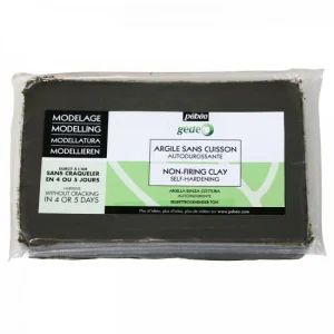 Argile sans cuisson 1,5kg gris béton