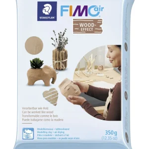 Argile polymère Fimo® Air effect Bois 350g