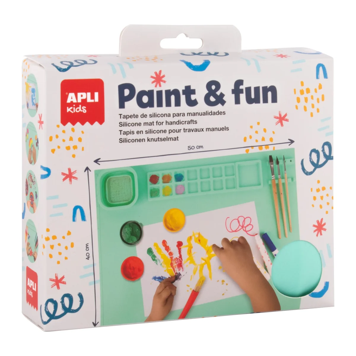 Tapis en silicone vert - Apli