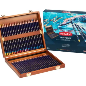 Coffret de 48 crayons aquarellables Inktense