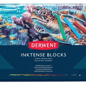 Boîte 72 craies aquarellabes Inktense blocks