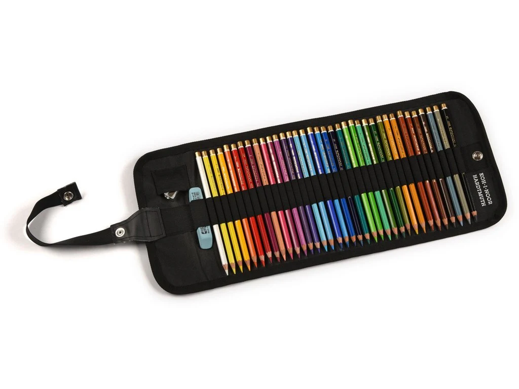 Trousse de 36 crayons polycolor assortis – Image 2