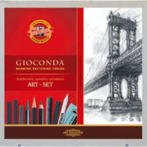 Art-set "techniques noires" - 24 références - Gioconda