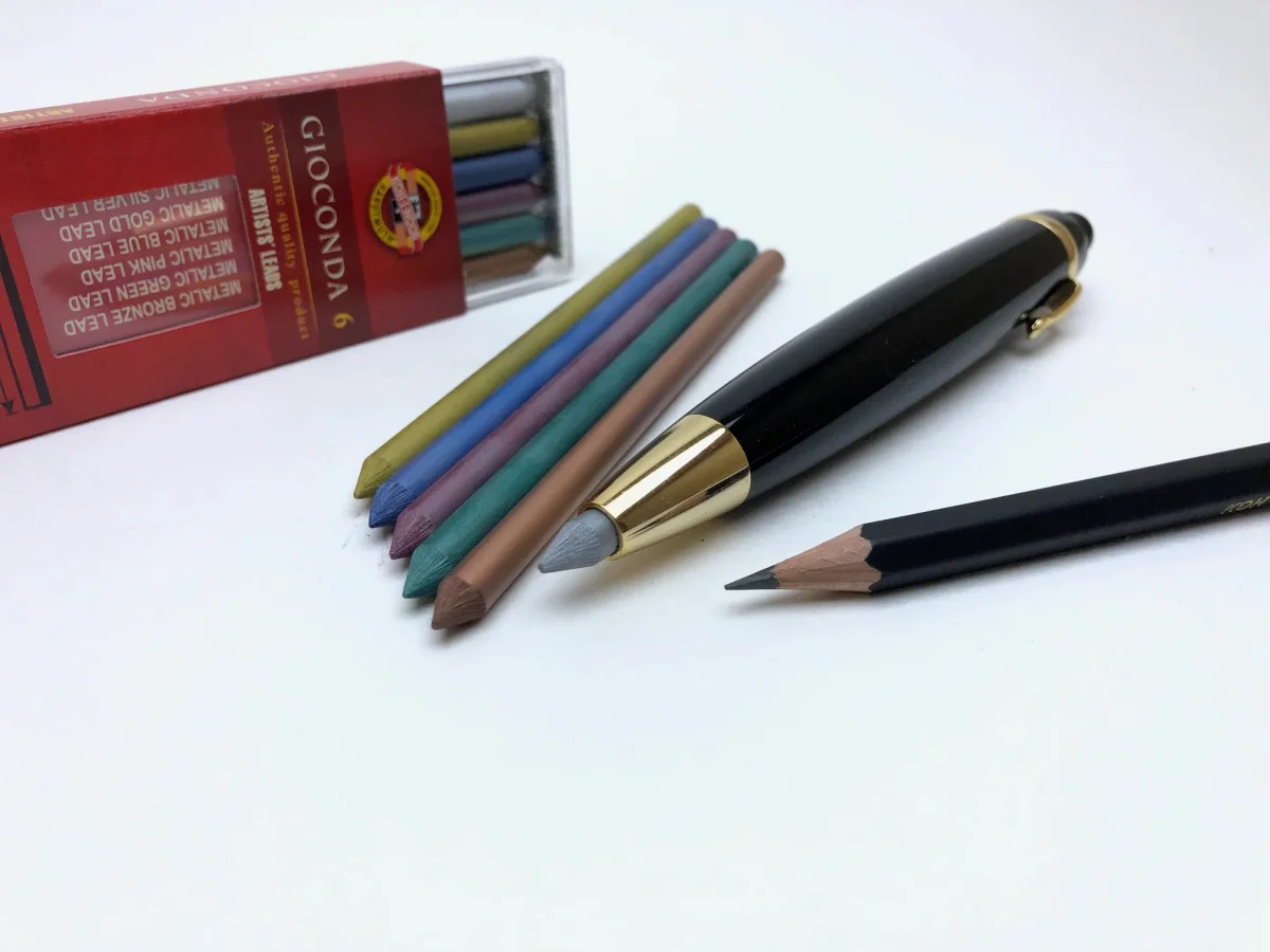 Assortiment 6 mines ø5,6mm teintes métalliques – Image 3