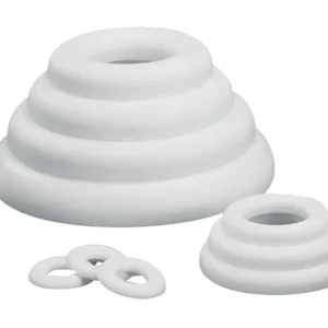 Anneaux plats en polystyrène