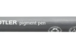 Stylo pigmentaire 376 noir intense à pointe ronde 1 mm