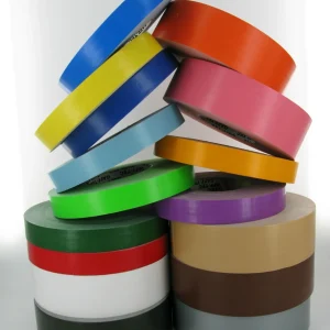 Toile simple Gaffer brillant noir 50mm x 50m