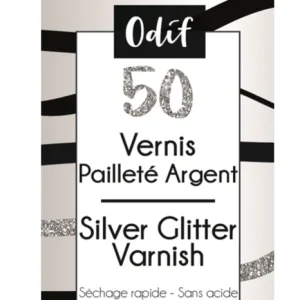 Vernis pailleté 50 Argent 125ml