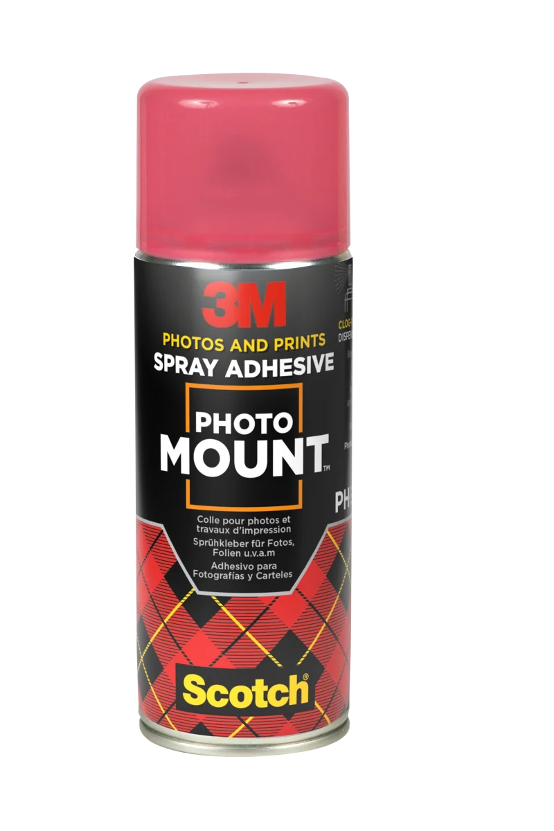 3M™ Scotch® PhotoMount™, Adhésif aérosol, 400 ml, 1 aérosol/paquet – Image 2