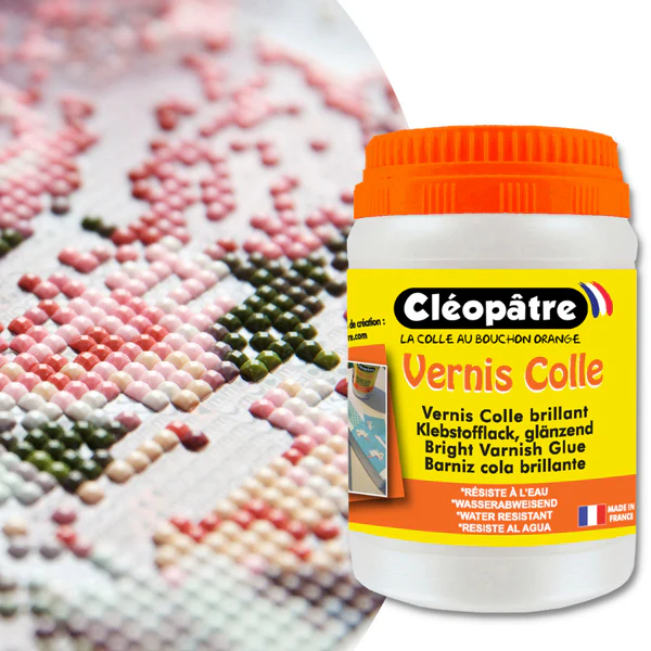 Vernis colle brillant pot 250gr – Image 7