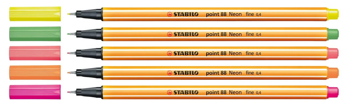 Stylos-feutres pointe fine STABILO Point 88 à l'unité – Image 6
