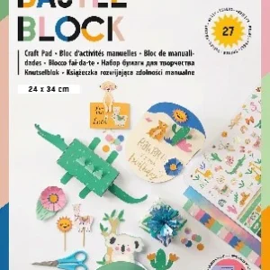 Bloc 27 feuilles 24 x 34 cm Sweet Safari - grammage variable