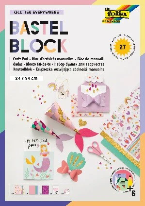 Bloc 27 feuilles 24 x 34 cm Gleeter Everywhere - grammage variable