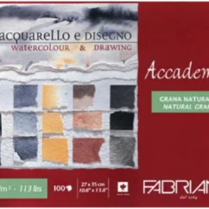 Bloc Accademia 27 x 35 cm - 240g/m² - 100 feuilles
