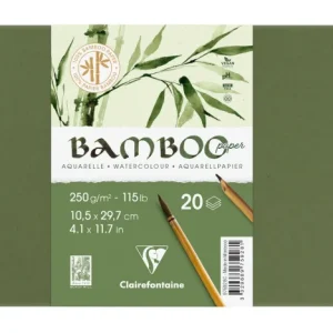 Album aquarelle Bamboo 250g/m² spiralé