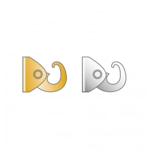 1 crochet de sécurité pour fils et câbles