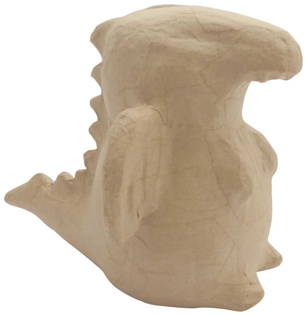 Tirelire dragon en papier maché à décorer 17 x 14 x 14.5 cm