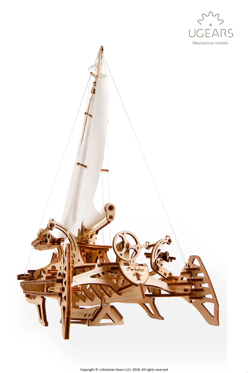 Kit maquette à construire Ugears Trimaran – Image 3
