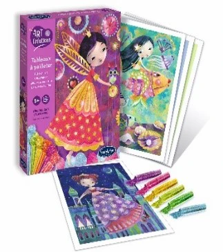 Tableaux à pailleter - 4 sujets au choix