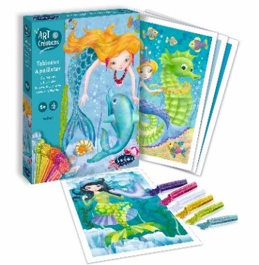 Tableaux à pailleter - 4 sujets au choix – Image 4