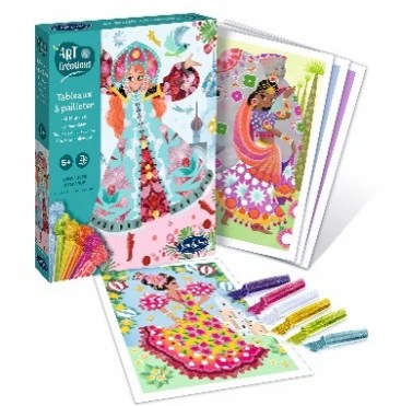 Tableaux à pailleter - 4 sujets au choix – Image 5