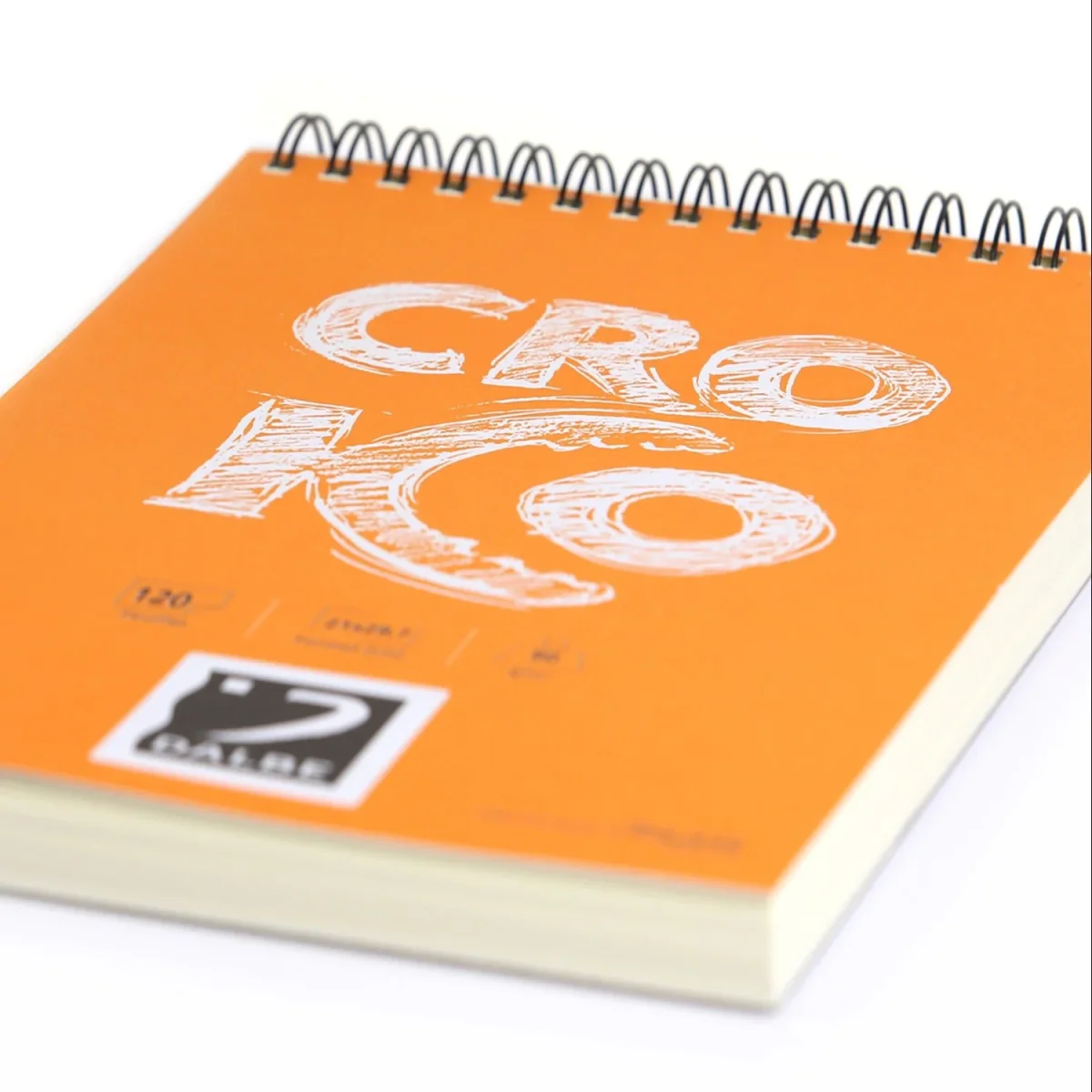 Album Croko spiralé 120 Feuilles, Papier Léger 90g/m², Idéal pour Croquis et Esquisses – Image 4