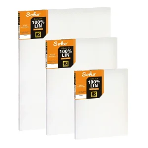 Châssis entoilé lin Soho lot de 3